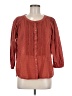 Kerrits 100% Cotton Red 3/4 Sleeve Blouse Size M - photo 1