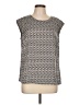 ABS Platinum Gray Sleeveless Blouse Size L - photo 1