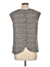 ABS Platinum Gray Sleeveless Blouse Size L - photo 2