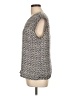 ABS Platinum Gray Sleeveless Blouse Size L - photo 5