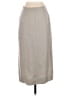 Laurel Solid Gray Casual Skirt Size EU 36 / US 6 - photo 2