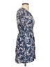 Bebop 100% Rayon Paisley Blue Casual Dress Size S - photo 4