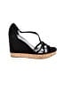 Prada 100% Leather Black Wedges Size EU 41 - photo 1