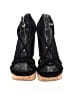 Prada 100% Leather Black Wedges Size EU 41 - photo 2