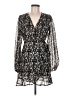 Mi ami 100% Polyester Paisley Black Cocktail Dress Size M - photo 1