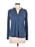 A New Day Blue Long Sleeve Blouse Size M - photo 1