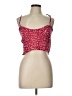 Assorted Brands 100% Viscose Red Sleeveless Top Size L - photo 1