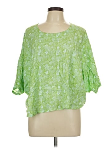 Makai Beach Wear 3/4 Sleeve Blouse (view 1)