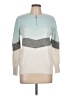 Unbranded Color Block Teal Pullover Sweater Size L - photo 1