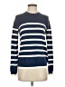 Elizabeth & Clarke Stripes Blue Pullover Sweater Size 2 - photo 1