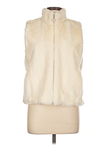 Ann Taylor LOFT Faux Fur Vest (view 1)