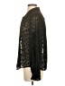 Vince Camuto 100% Polyester Animal Print Black Long Sleeve Blouse Size S - photo 5