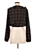 Lumiere 100% Polyester Black Long Sleeve Blouse Size L - photo 2