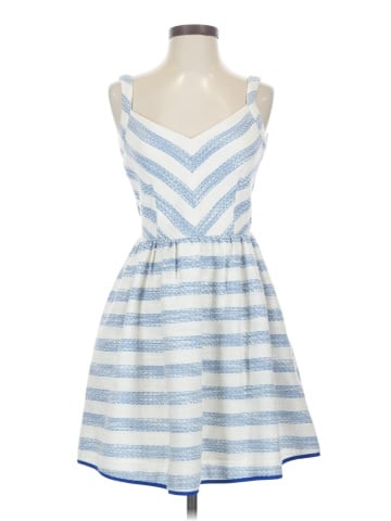 Line & Dot Casual Dress (view 1)