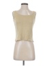 St. John Gold Sleeveless Top Size P (petite) - photo 1
