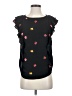 Ann Taylor LOFT 100% Polyester Black Sleeveless Blouse Size XS - photo 1
