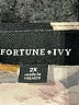 Fortune + Ivy Floral Black Casual Dress Size 2X - photo 7