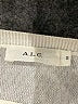 A.L.C. 100% Cotton Stripes Ivory Pullover Sweater Size S - photo 7