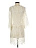 Eberjey 100% Cotton Ivory Cardigan Size S - photo 2