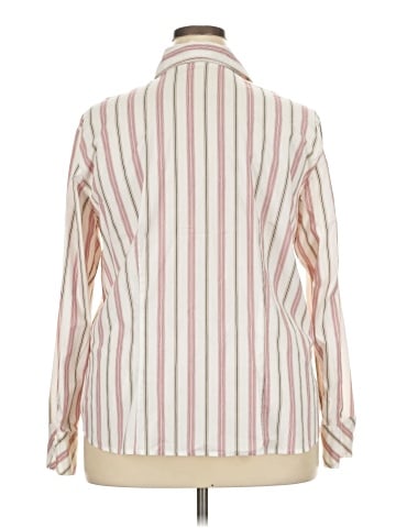 Notations Long Sleeve Button-Down Shirt (view 2)