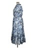 Max Studio 100% Polyester Floral Blue Casual Dress Size 1X - photo 5