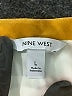 Nine West 100% Polyester Stripes Yellow Casual Dress Size L - photo 7
