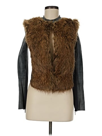 Twelfth Street by Cynthia Vincent Faux Fur Vest (view 1)