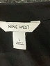 Nine West 100% Polyester Solid Black Casual Dress Size L - photo 7