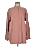 Notations Brown Long Sleeve Blouse Size M - photo 1