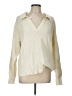 On 34th Solid Ivory Pullover Sweater Size L - photo 1