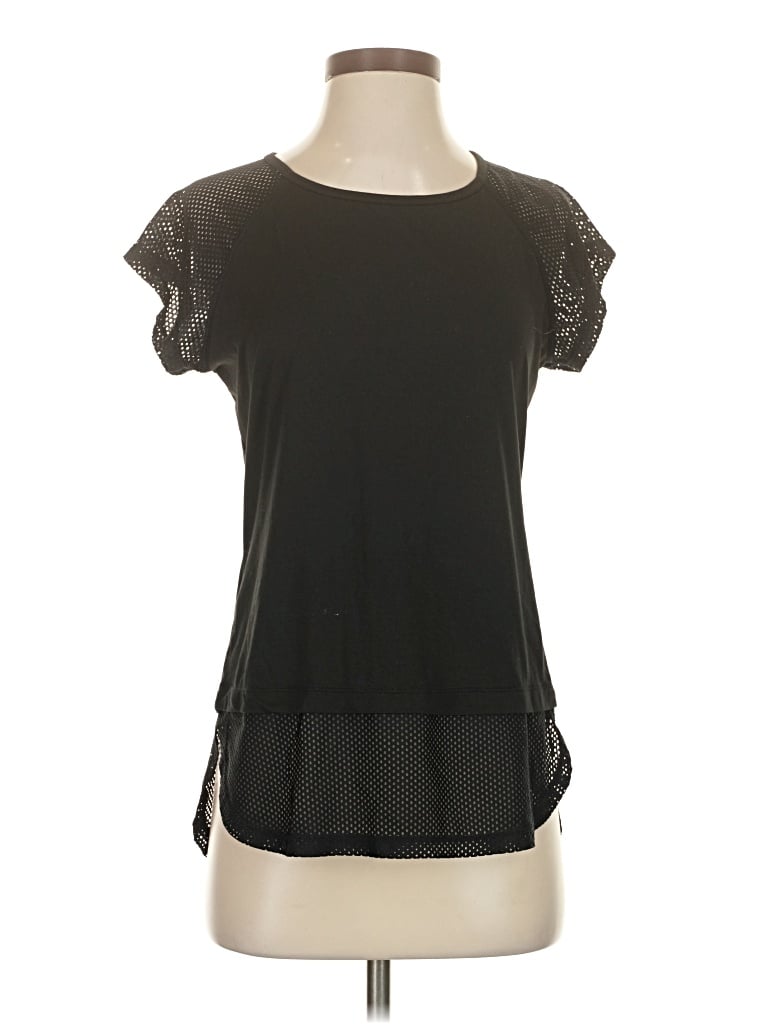 Pre-owned Reebok Short Sleeve T-shirt In Black