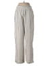 Sanctuary Stripes Gray Linen Pants Size M - photo 1