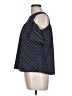 Monteau Polka Dots Blue 3/4 Sleeve Blouse Size L - photo 5