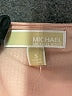 MICHAEL Michael Kors 100% Polyester Metallic Animal Print Pink Silver Formal Skirt Size S - photo 4