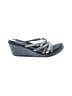 Skechers Gray Black Sandals Size 10 - photo 1