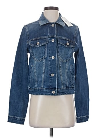 Cosmic Blue Love Denim Jacket (view 1)