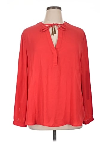MANGOPOP Collection Long Sleeve Blouse (view 1)