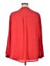 MANGOPOP Collection 100% Polyester Red Long Sleeve Blouse Size 1X - photo 2