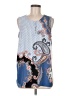 J.Jill 100% Polyester Blue Sleeveless Blouse Size M - photo 1