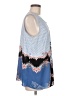 J.Jill 100% Polyester Blue Sleeveless Blouse Size M - photo 4