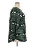 chic soul (chicsoul.com) Print Green Pullover Sweater Size 2X - photo 4