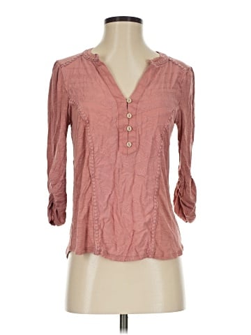 Democracy 3/4 Sleeve Blouse (view 1)