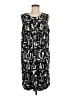 Calvin Klein Graphic Black Casual Dress Size M - photo 1