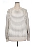 Gap Outlet Stripes Silver Pullover Sweater Size XL - photo 1