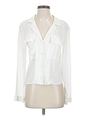 Zara TRF Long Sleeve Blouse (view 1)