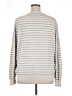 Gap Outlet Stripes Silver Pullover Sweater Size XL - photo 2