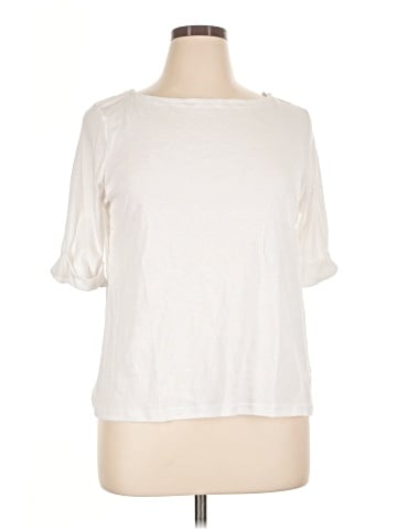Gloria Vanderbilt 3/4 Sleeve T-Shirt (view 1)