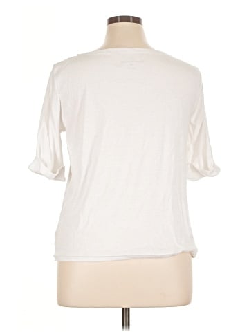 Gloria Vanderbilt 3/4 Sleeve T-Shirt (view 2)