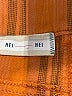 Hei Hei 100% Cotton Stripes Orange Shorts Size S - photo 3
