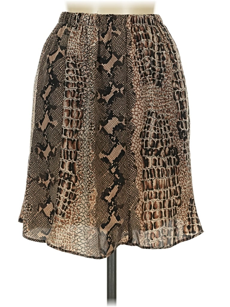 Unbranded Casual Skirt In Brown